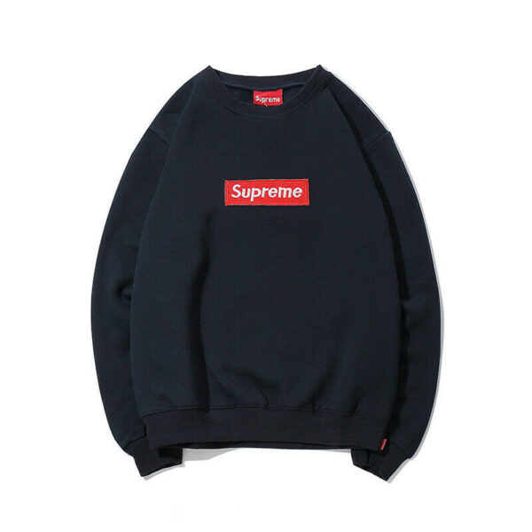 Supreme-Inspired Custom Sweatshirt – Colorblock Streetwear for New Brands | YarnEnterprises - Image 2