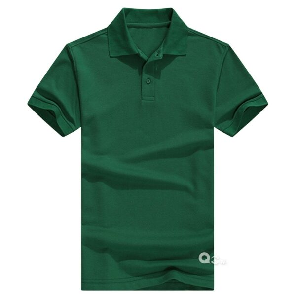 Custom Green Polo Shirt by YarnEnterprises – Short Sleeve Private Label Shirt for Fashion Brands and Uniforms